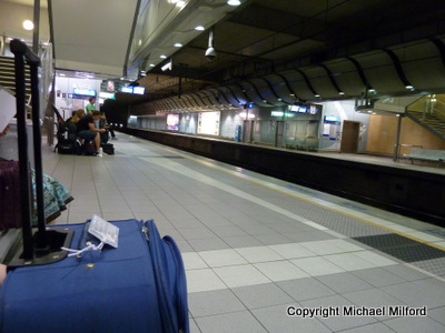 Plane and train transport