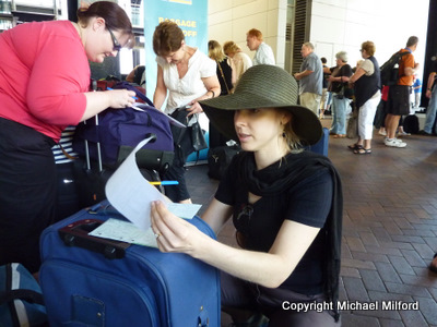 Cruise paperwork