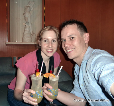 First cocktail of the cruise