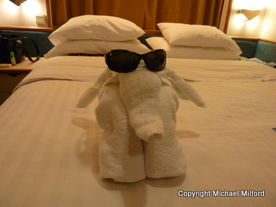Towel elephant animal
