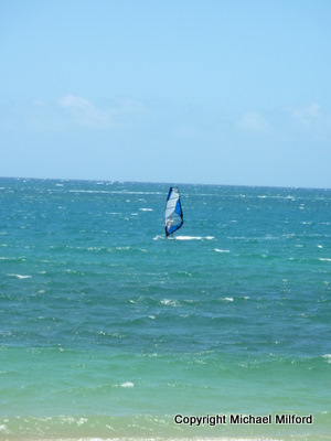 Windsurfing in Noumea