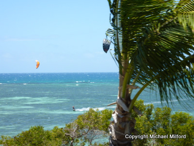 Noumea kite surfing