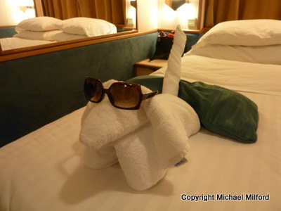 Dachshund towel animal
