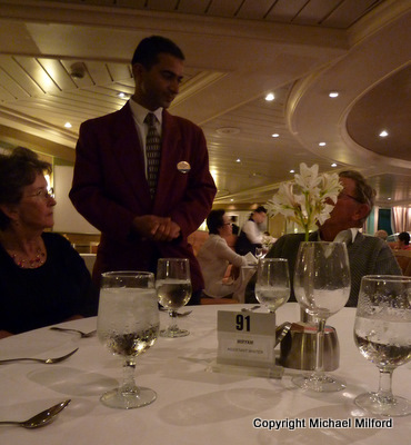 Head waiter Deepak