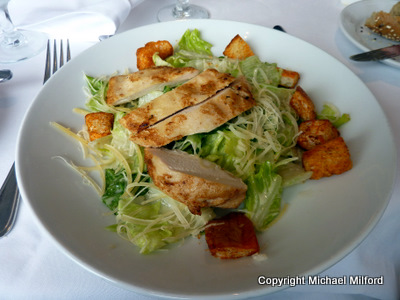 Caesar salad lunch