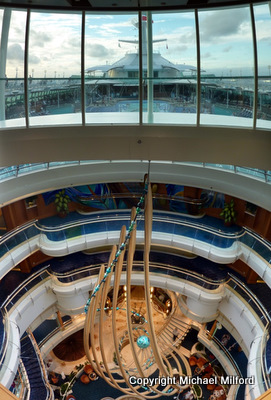 Atrium and pool